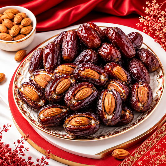 Fresh Almonds Dates 1Kg